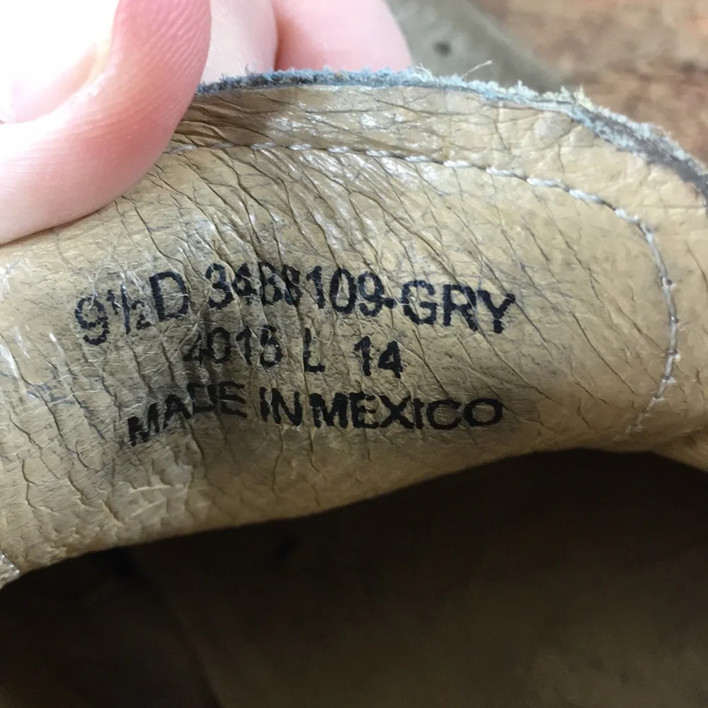 Frye tan leather